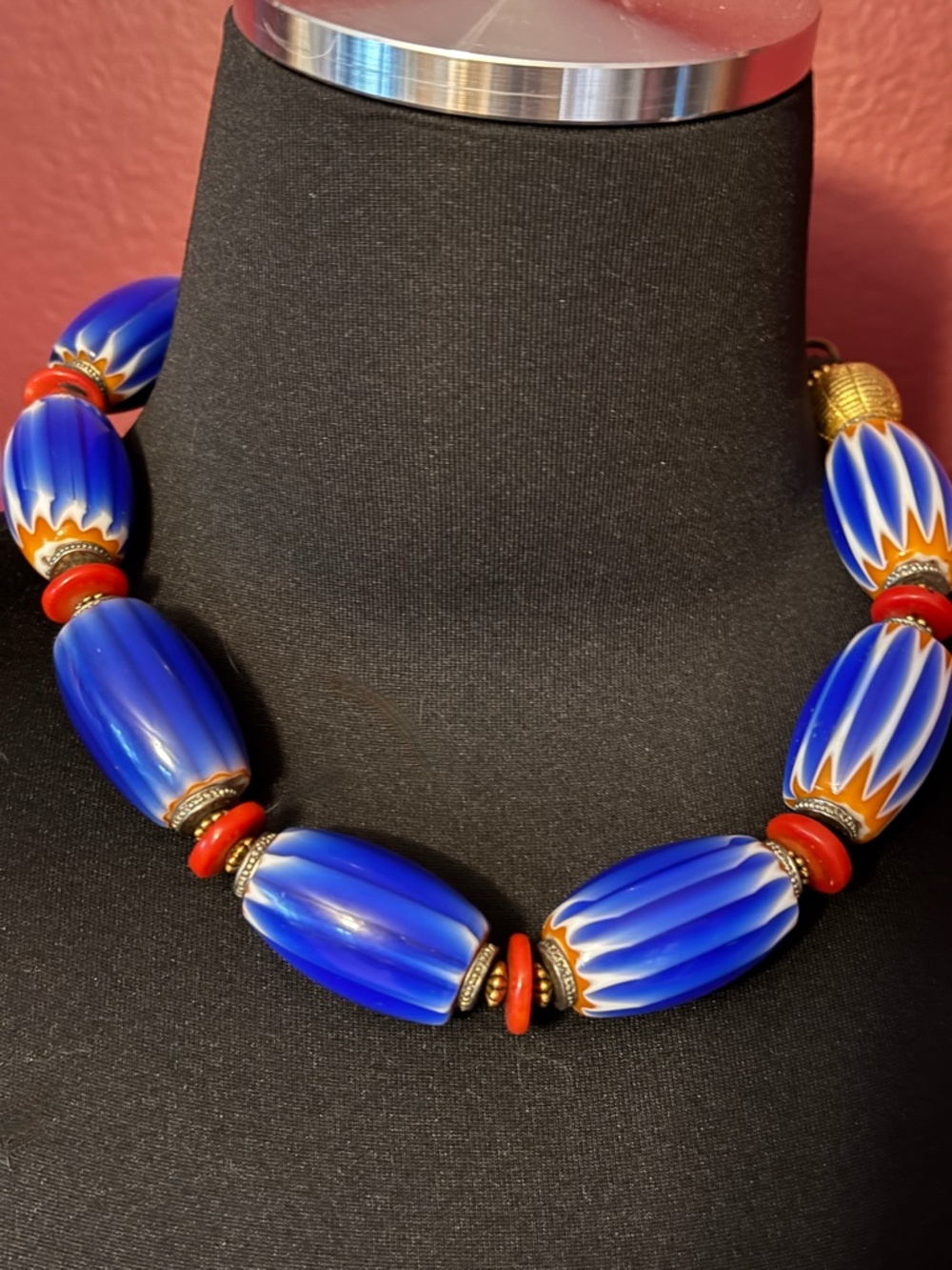 Vintage Masha Archer Venetian necklace Collectable ( Designer to the stars - Picture 8 of 13
